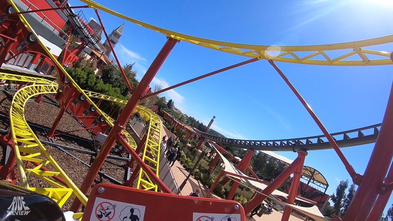 Junior Red Force - POV - Ferrari Land - SBF/Visa - Race Coaster