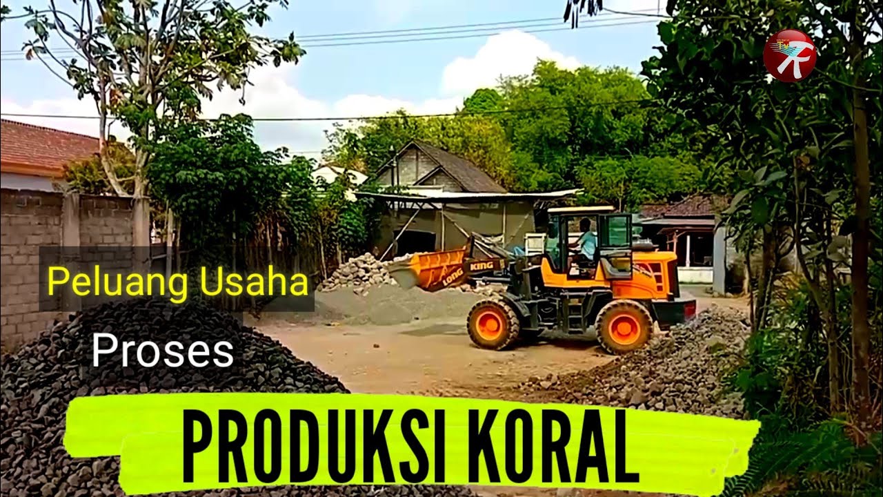 Proses Produksi Batu Split -#koral
