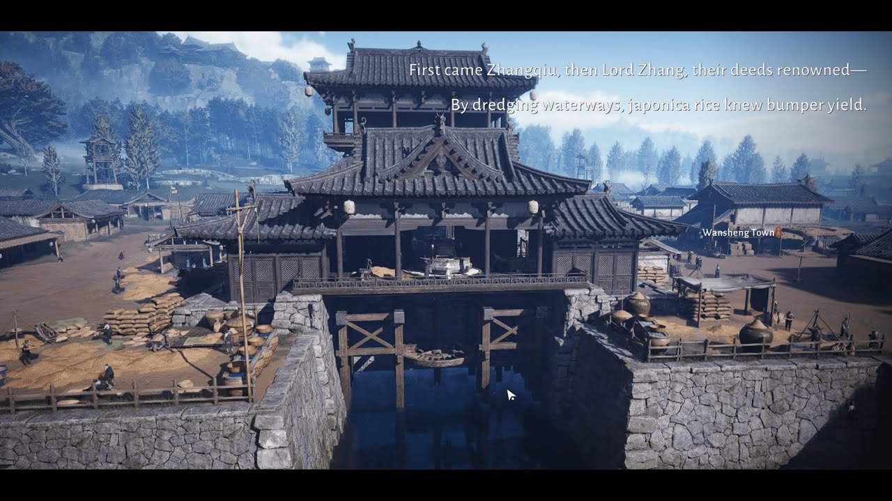Episode 86 on Where Winds Meet: Exploring Wansheng Town!