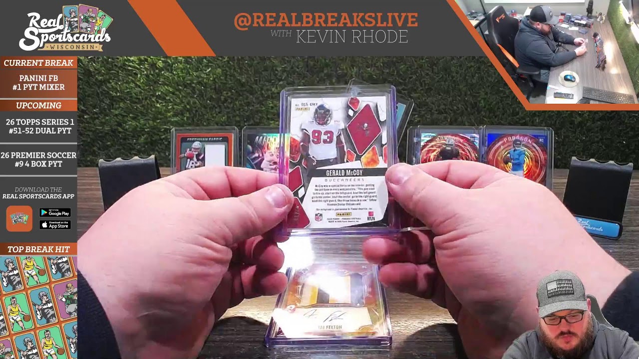 Panini Football Mixer #1 w/ Phoenix, Certified, Optic & Prizm! Pick Your Team (2/16/26)