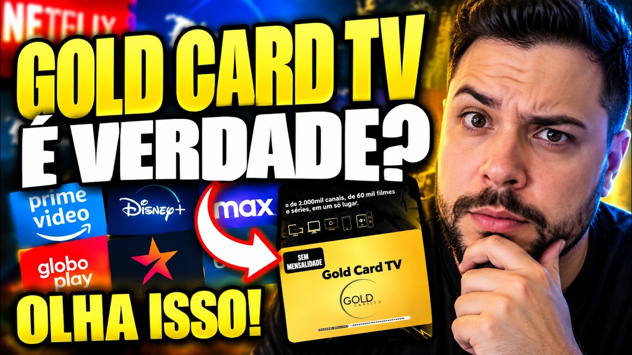 Gold Card TV? O Que &eacute;, Como Funciona e Vale a Pena em 2026?
