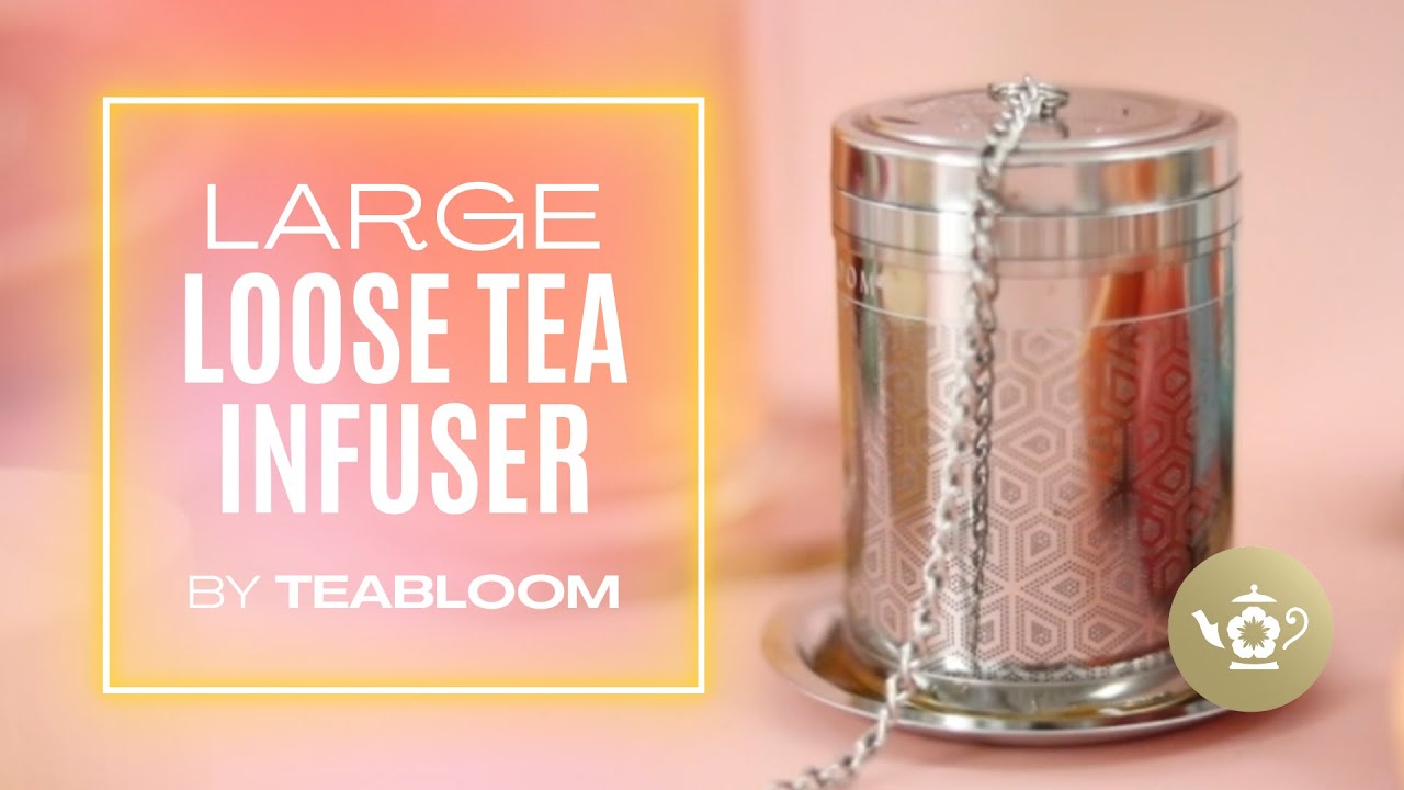 Teabloom Stainless Steel Tea Infuser: Your Perfect Tea Companion