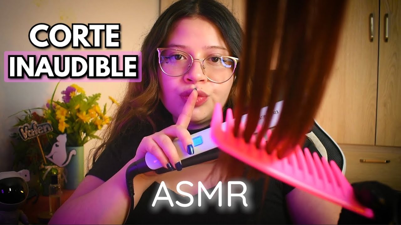 ASMR INAUDIBLE 💇🏻‍♀️ Peluqueria para DORMIR 💆🏻‍♀️Asmr en Español