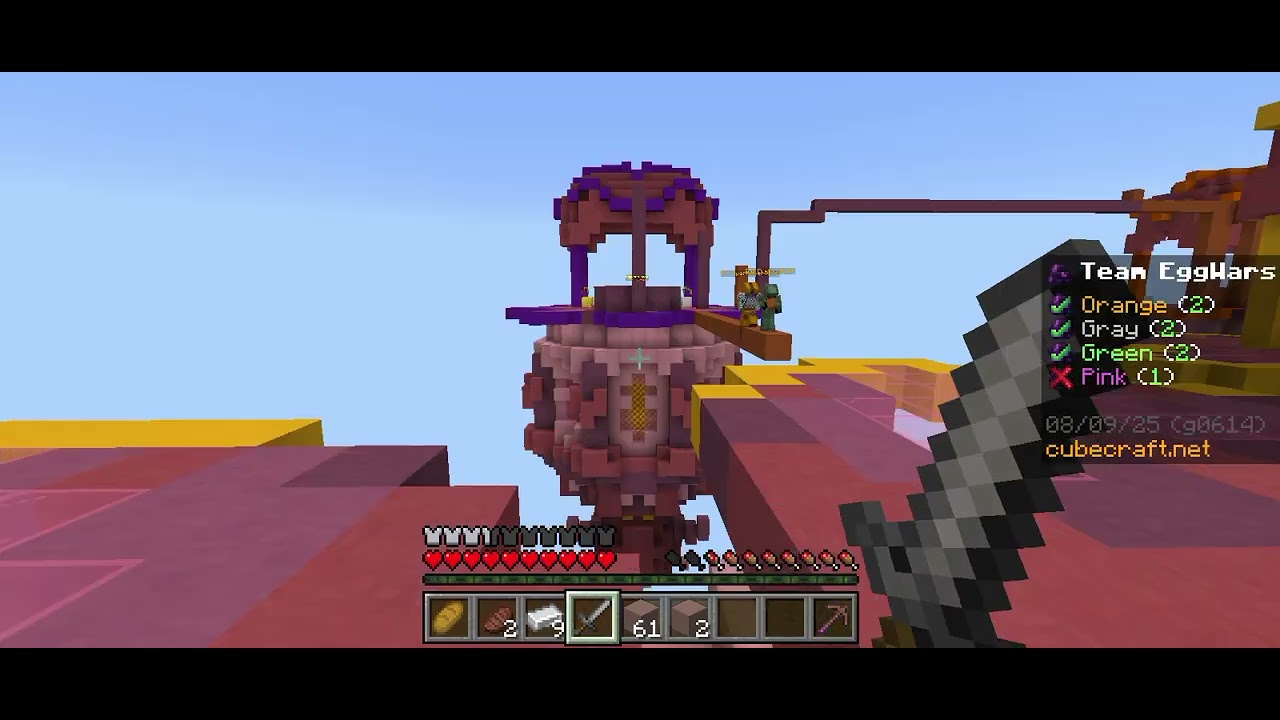 #ماينكرافت #حرب_البيض