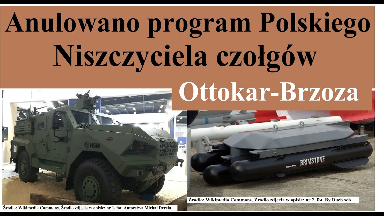 Anulowano program polskiego Niszczyciela Czołgów - Ottokar-Brzoza