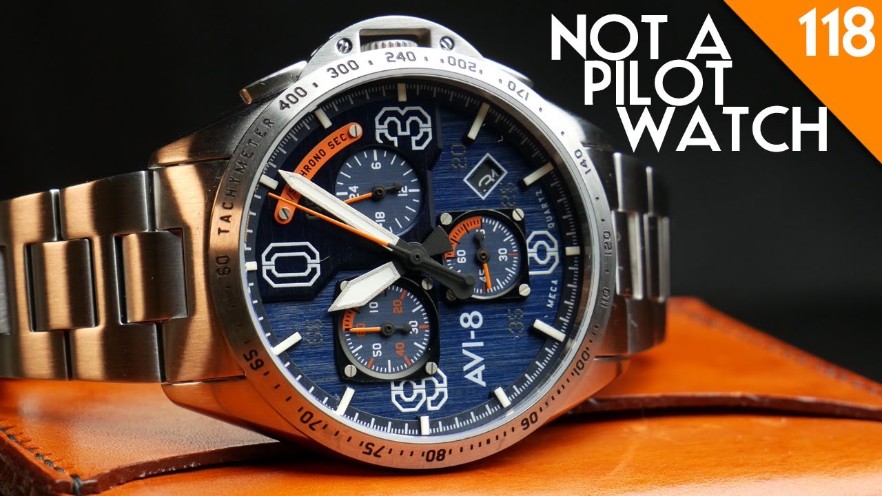Don't call it a Pilot's watch; this is much more interesting. AVI-8 Blakeslee Chronograph Reveiw