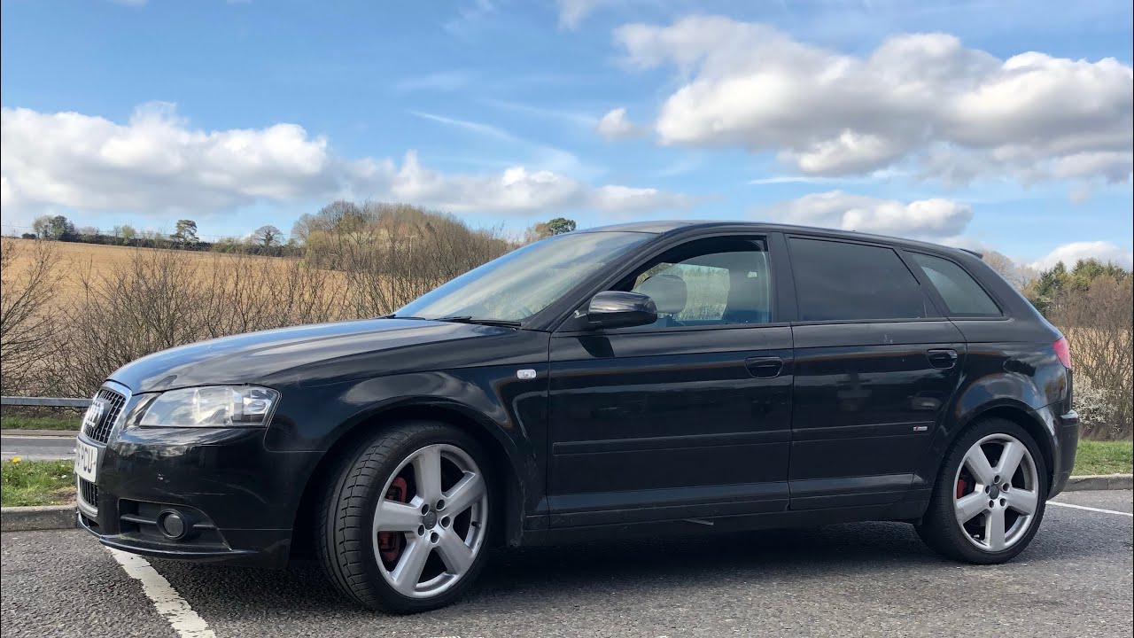 AUDI A3 8P 3.2 V6 DSG TURBO BUILD NEW CAR PART1 R32 VR6 QUATTRO WITH A PAN ROOF