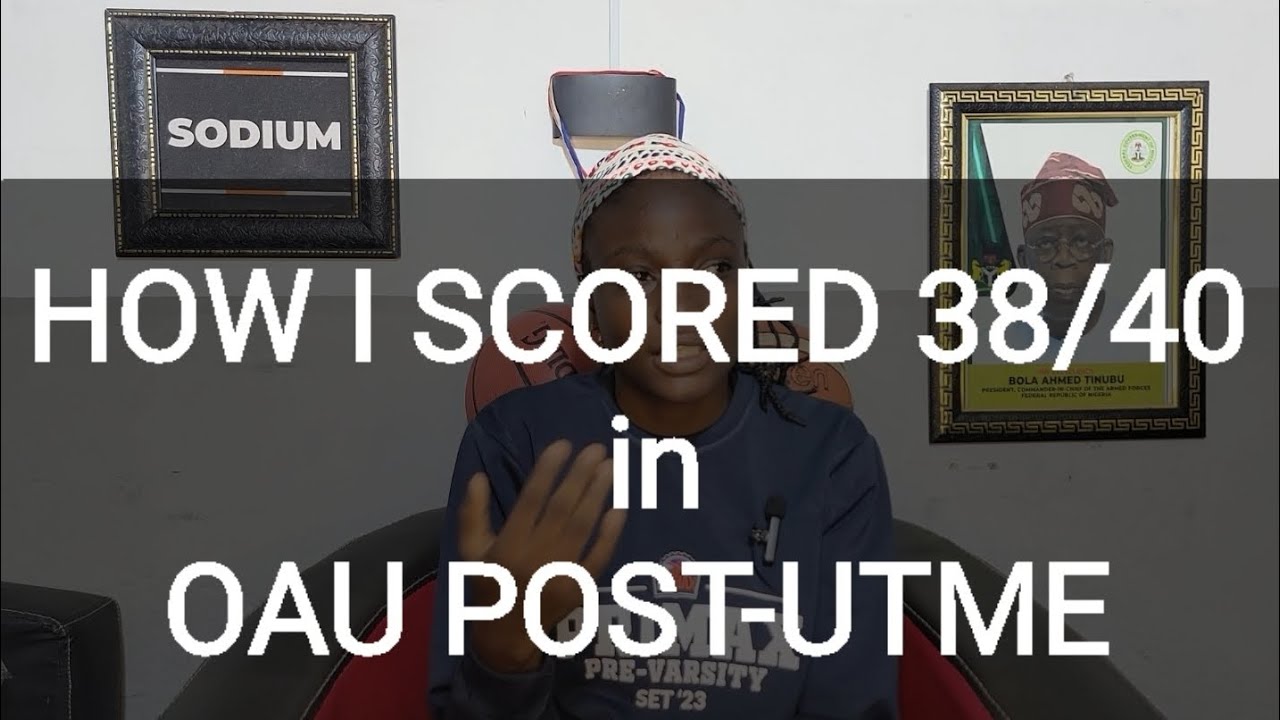 Score 40/40 in Obafemi Awolowo University (OAU) Post-Utme | Lawal Mariam Oyinkansola