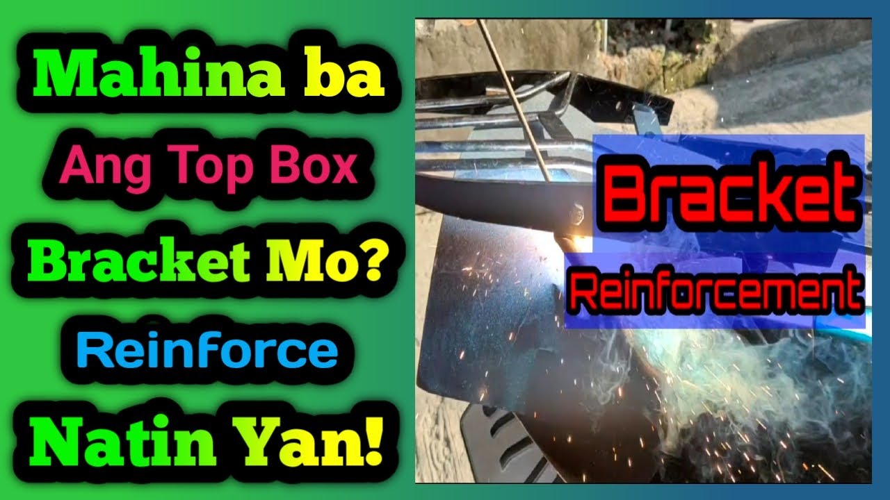 Paano Gawing Mas Matibay Ang Top Box Bracket Mo(Skydrive Sport)How to Reinforce Your Top Box Bracket