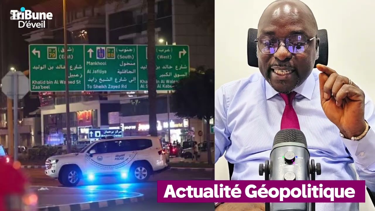 🔵🟠 L’Iran est inarrêtable ? L’ambassade US à Dubaï en feu.