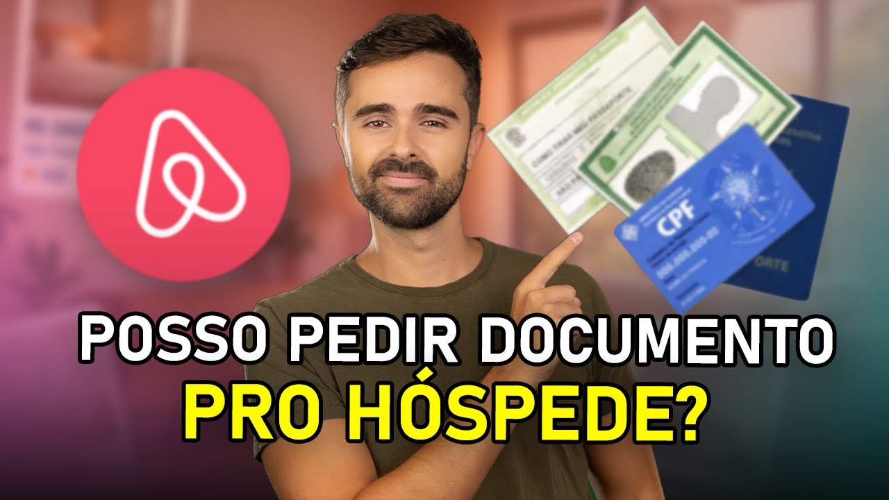 DOCUMENTAÇÃO DO HÓSPEDE NO AIRBNB