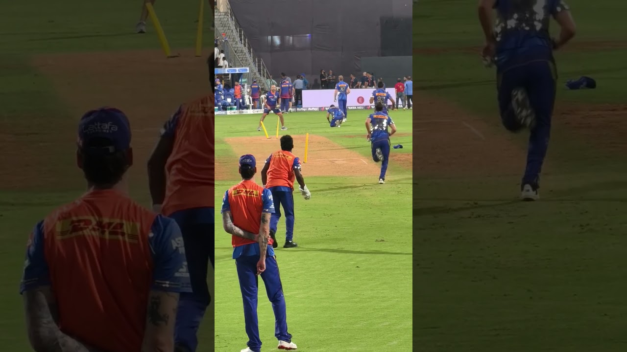 Jasprit Bumrah #Mumbai Indians #Practice At Wankhede Stadium#IPL 2025#cosmostravelBeats #explore
