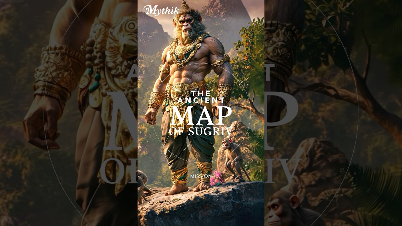 Sugriv&rsquo;s Ancient Map #Ramayan #IndianMythology #EpicSearch #Sugriv #Lanka #Mythik