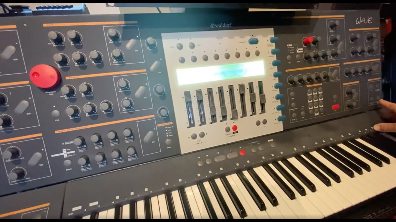 Waldorf Wave - Eric Mouquet - Deep Forest Studio | SynthFest France