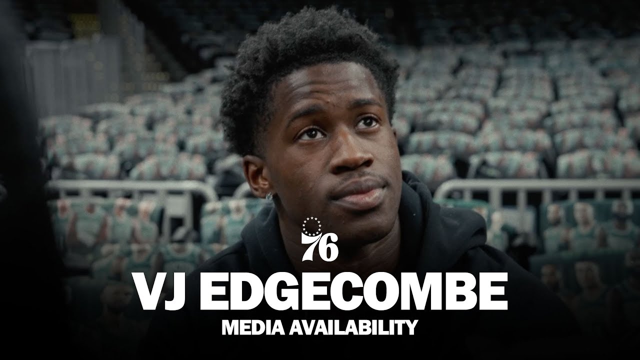 Philadelphia 76ers Shootaround Media Availability 🎙️ | VJ Edgecombe | 10.22.25