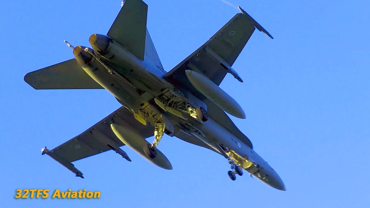 [4K] Ramstein Flag 2025; Roaring Fighter Jets Recovery! Leeuwarden air base