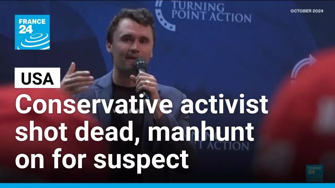 Conservative activist shot dead, manhunt on for suspect &bull; FRANCE 24 English