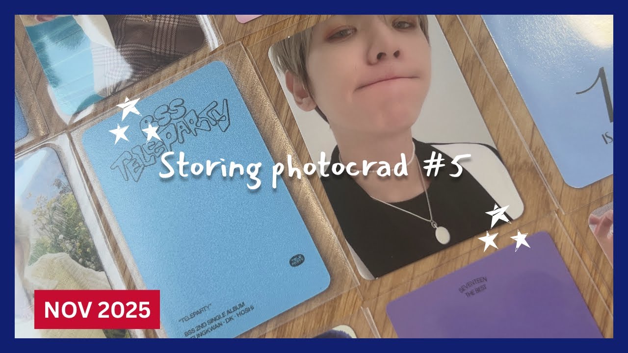 STORING PHOTOCARD #5｜SEVENTEEN WOOZI & UNIT, BAEKHYUN