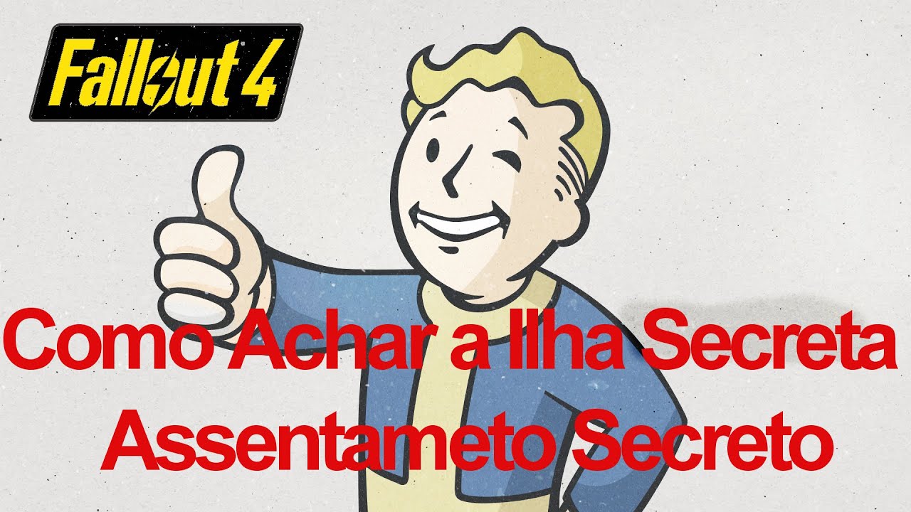 Fallout 4 Como Desbloquear A Ilha Secreta Assentamento secreto