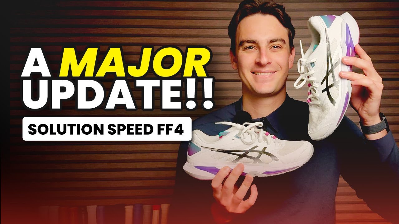 A major update to the Solution Speed! Asics Solution Speed FF4 Review | Rackets & Runners