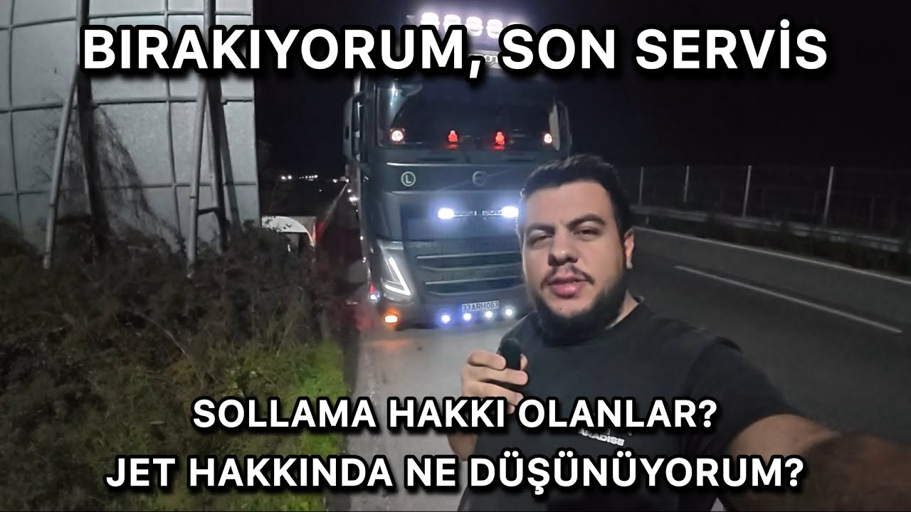 İŞİ BIRAKIYORUM SON SERVİS / KİMLER SOLLAYABİLİR? / JET HAKKINDA NE DÜŞÜNÜYORUM?
