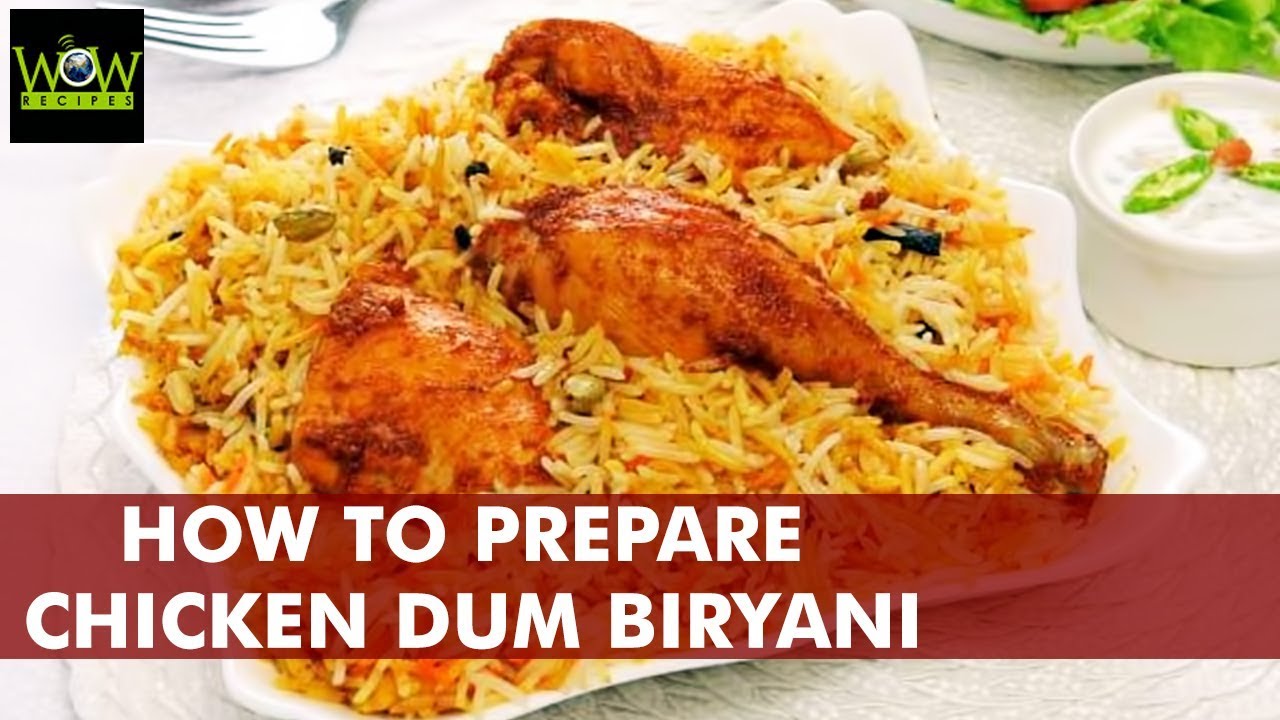 Chicken Dum Biryani Recipe | Tasty Hyderabadi Dum Biryani Recipe | #Biryani | WOW Recipes