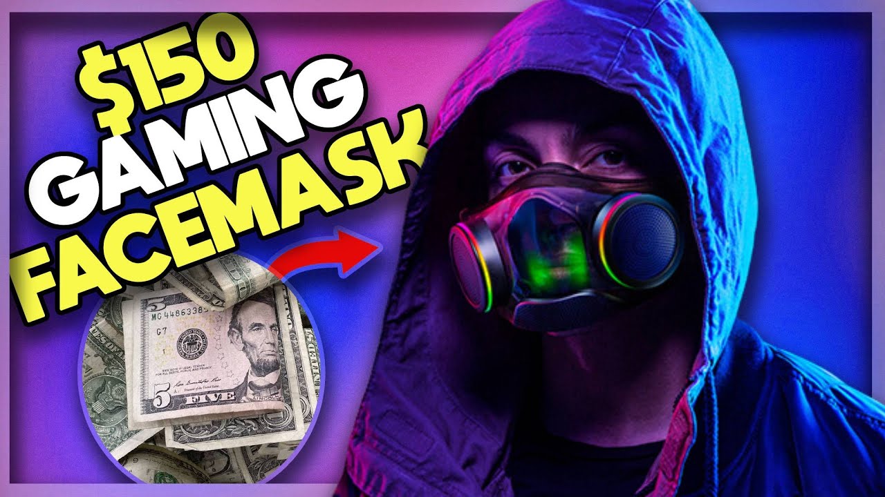 $150 VOICE CHANGING Facemask.. (Razer Zephyr Pro)