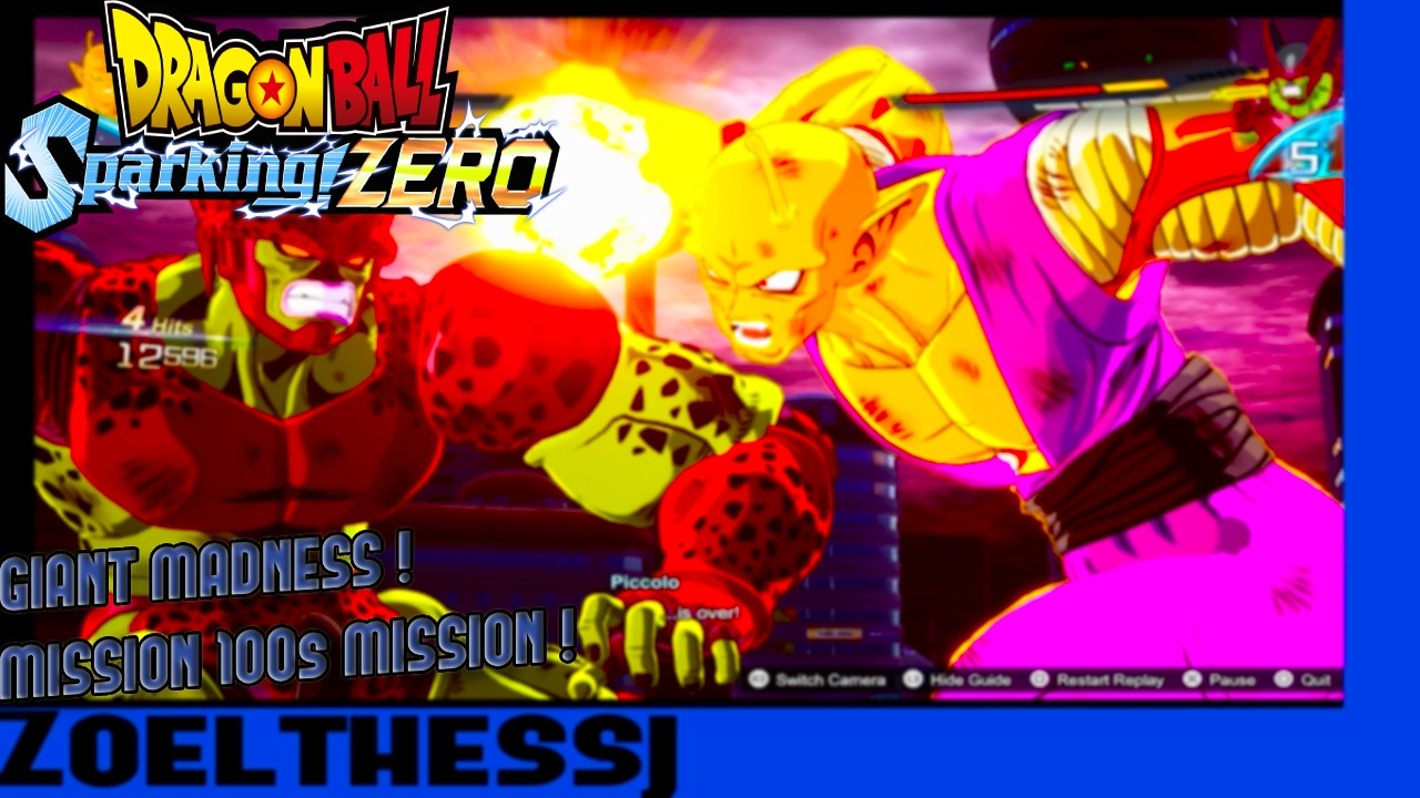 GIANT MADNESS ! DBSZ MISSION 100s Mission ! #sparkingzero #dragonballz #highlights