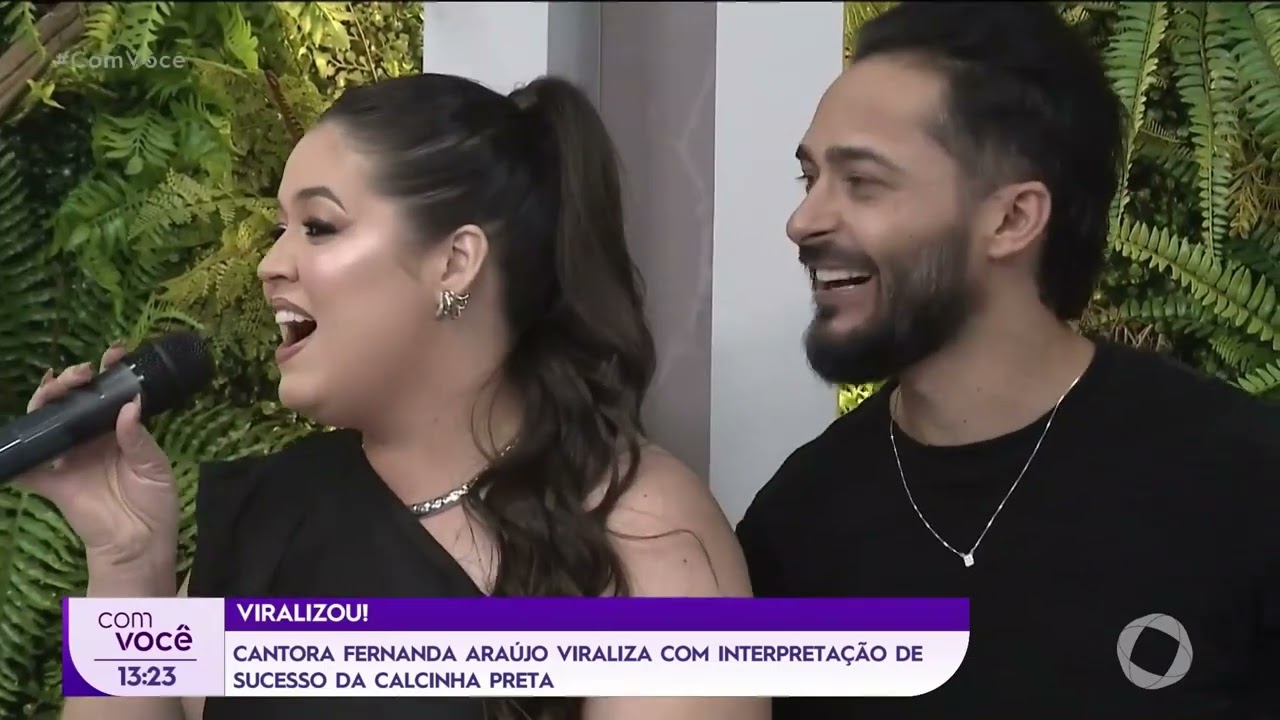 Cantora Fernanda Araújo viraliza com interpretação de sucesso da Calcinha Preta - Com Você