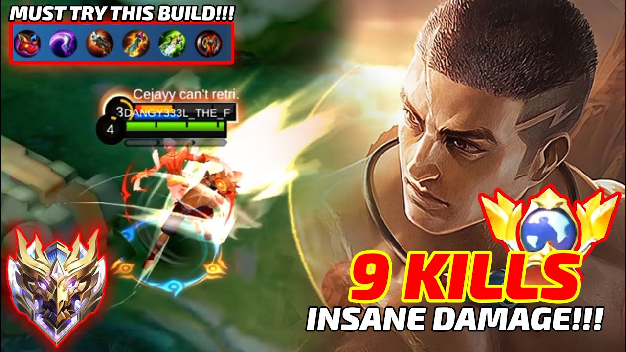 UNSTOPPABLE!!! Insane Damage Burst Build PAQUITO JUNGLE Top Global Build [MUST TRY]