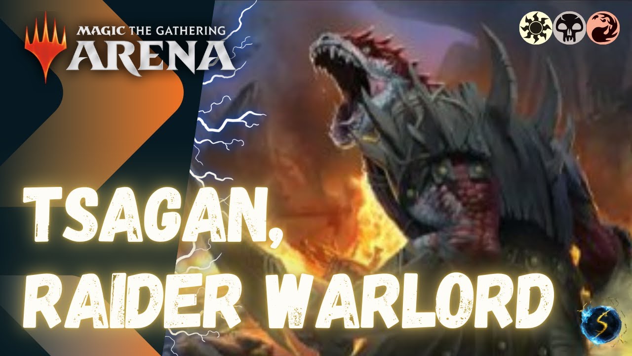 It's Showtime: Tsagan, Raider Warlord 🔥☀️💀 #01 - MTG Arena - Historic Brawl