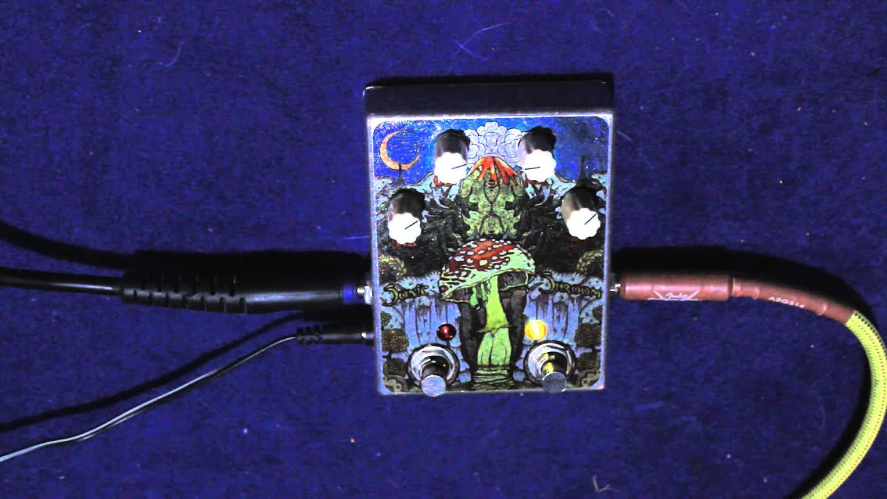 Fuzzhugger FX Sonic Shroom bass and guitar demo