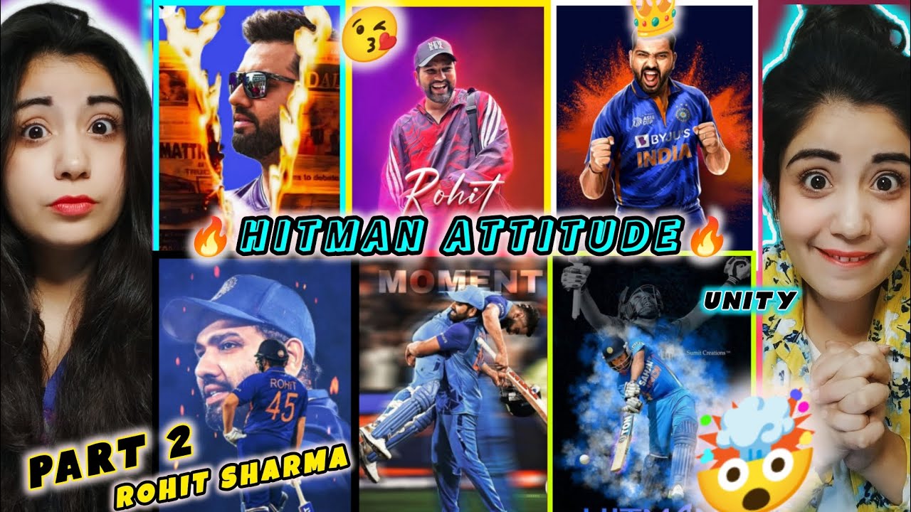 Rohit Sharma Rocking Attitude Reaction (HIT-MAN)💪🏼 | Part /2 |The Review page 0.3