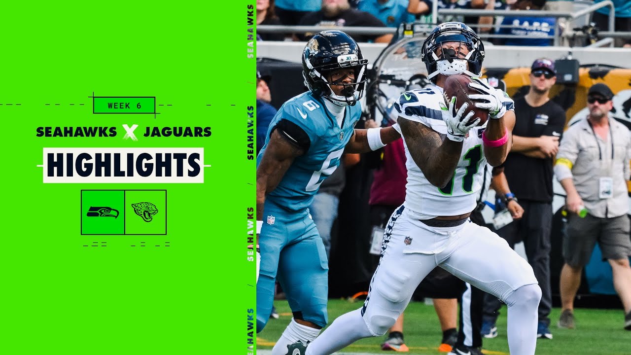 Seattle Seahawks at Jacksonville Jaguars Highlights - 2025 Week 6