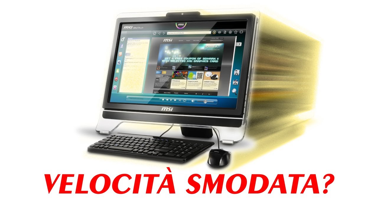 Questo computer va veloce a bestia tanto da...