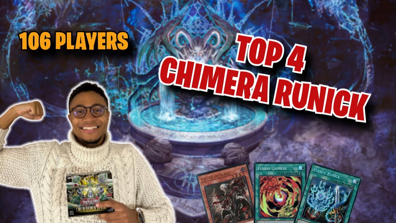 TOP 4 / 106 PLAYERS // CHIMERA RUNICK POST AGOV DECK PROFILE - ROYALTY BARCODE