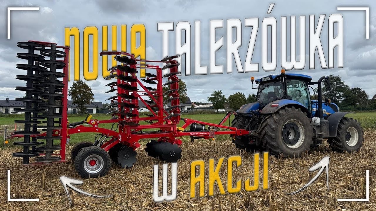 Uruchomienie i testy nowej talerzówki Opall Agri | Nowość na rynku! [vlog#267]