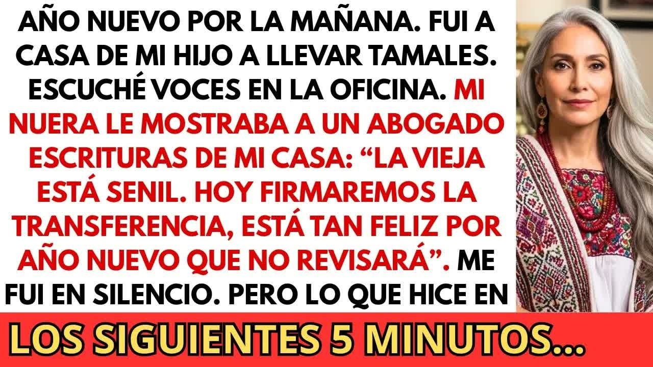 Pensaron que yo era senil    pero lo que hice los dejó TEMBLANDO
