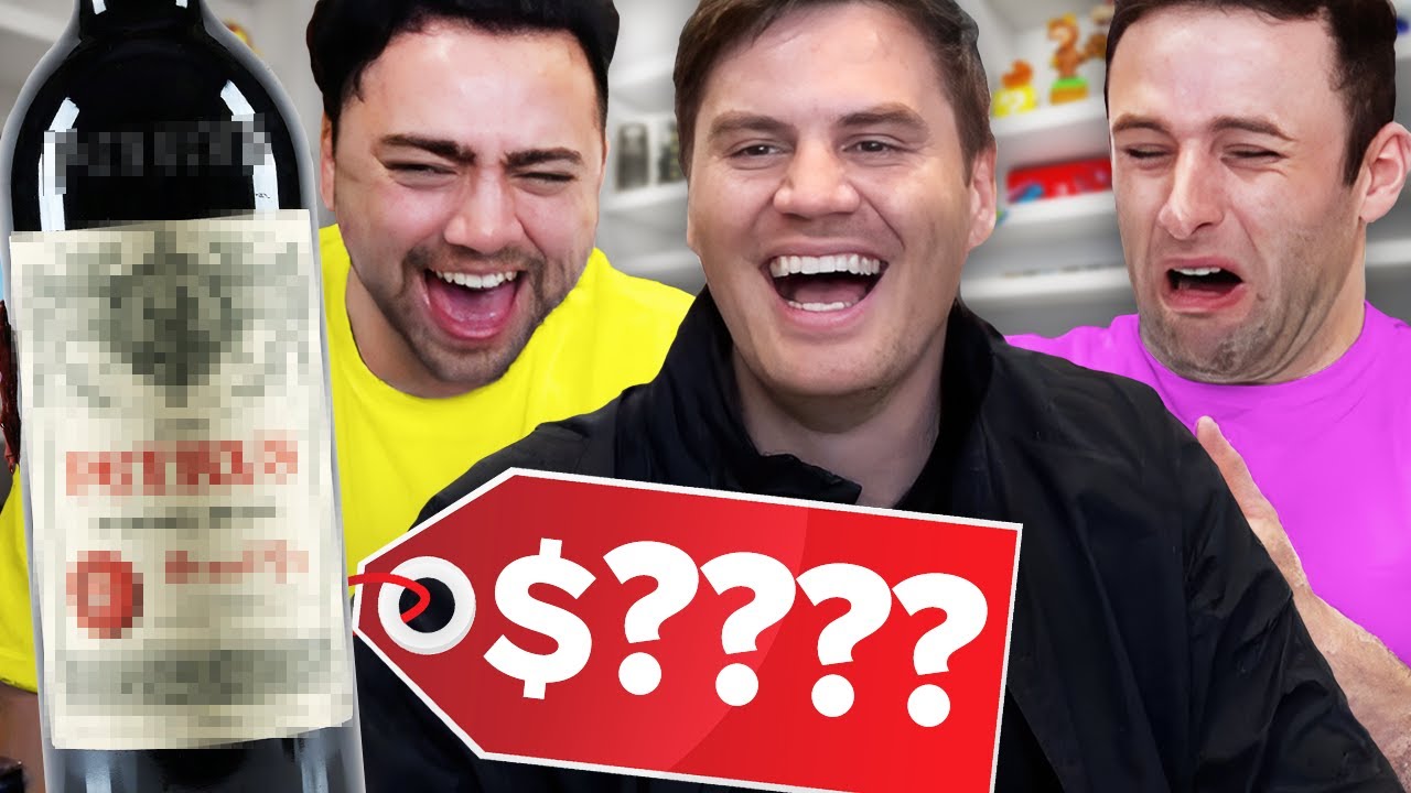 Can We Guess The Price Of Wine?  Ft. Mizkif, AustinShow, and CarolineKwan