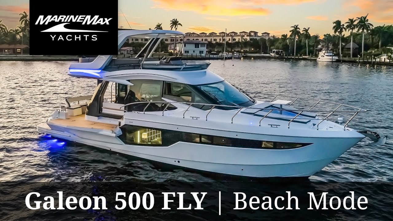 Beach Mode | 2020 Galeon 500 FLY | Now Available