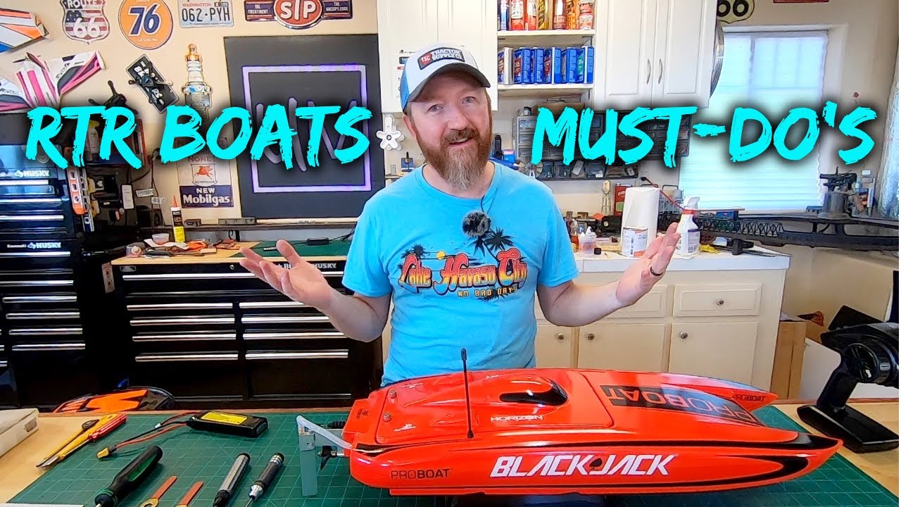 Prepping Your RC Boat For The Water!! 🌵🛥️😎