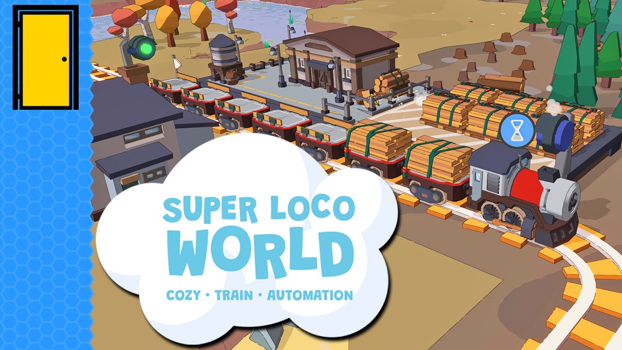 Playing The Train Game | Super Loco World (Cozy Train Automation)