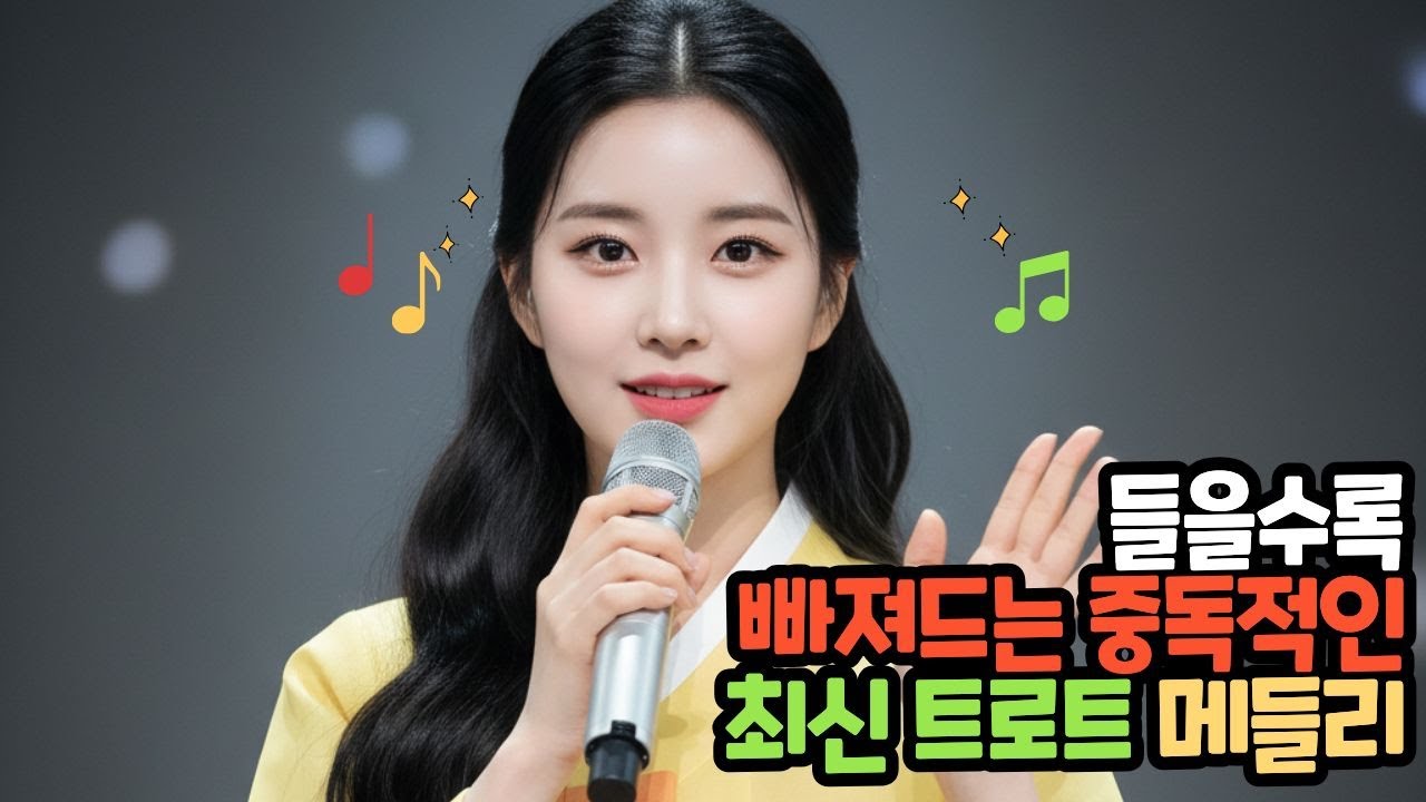 🎶들을수록 빠져든다 빠져든다! 중독적인 최신 트로트 메들리🎶