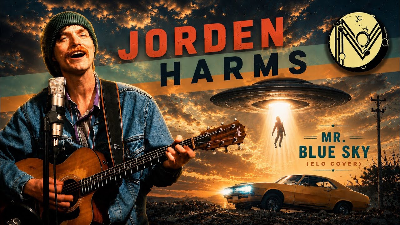 Jorden Harms |  Mr Blue Sky BY ELO |  Moon Mt Media  |  ACOUSTIC COVER