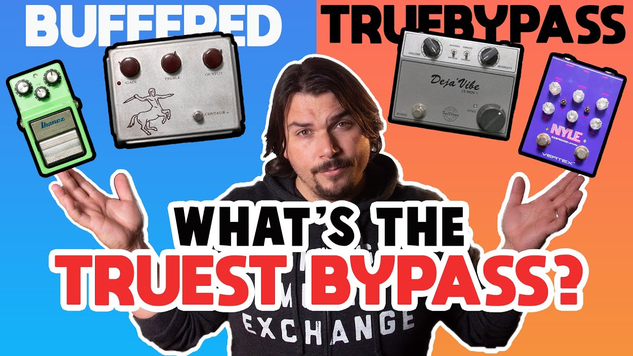 True Bypass против буферизированных педалей и как избежать плохого звучания