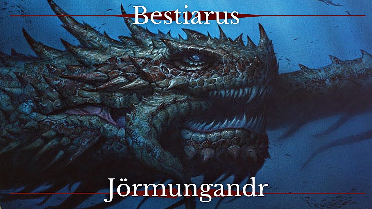 BESTIARUS ~ J&Ouml;RMUNGANDR : Serpent monde et meurtrier du dieu Thor ? (#34)