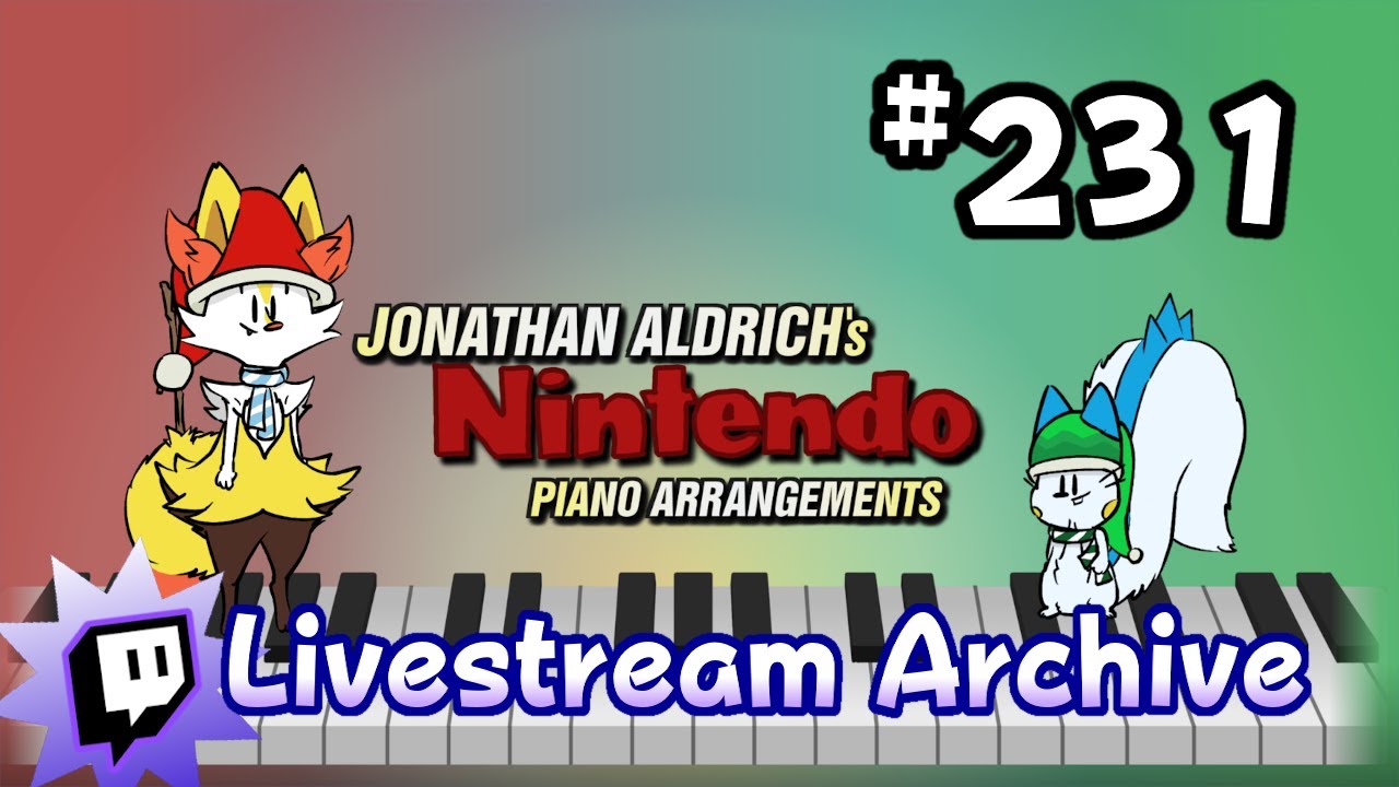 Piano VOD #231 (2025-12-15) - Jonathan Aldrich Piano Streams
