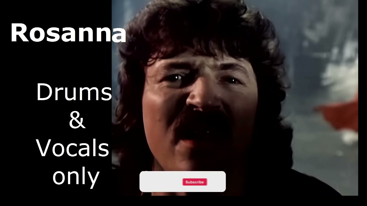TOTO - Rosanna (drums and vocals only) #toto #jeffporcaro #isolatedvocals #isolateddrums