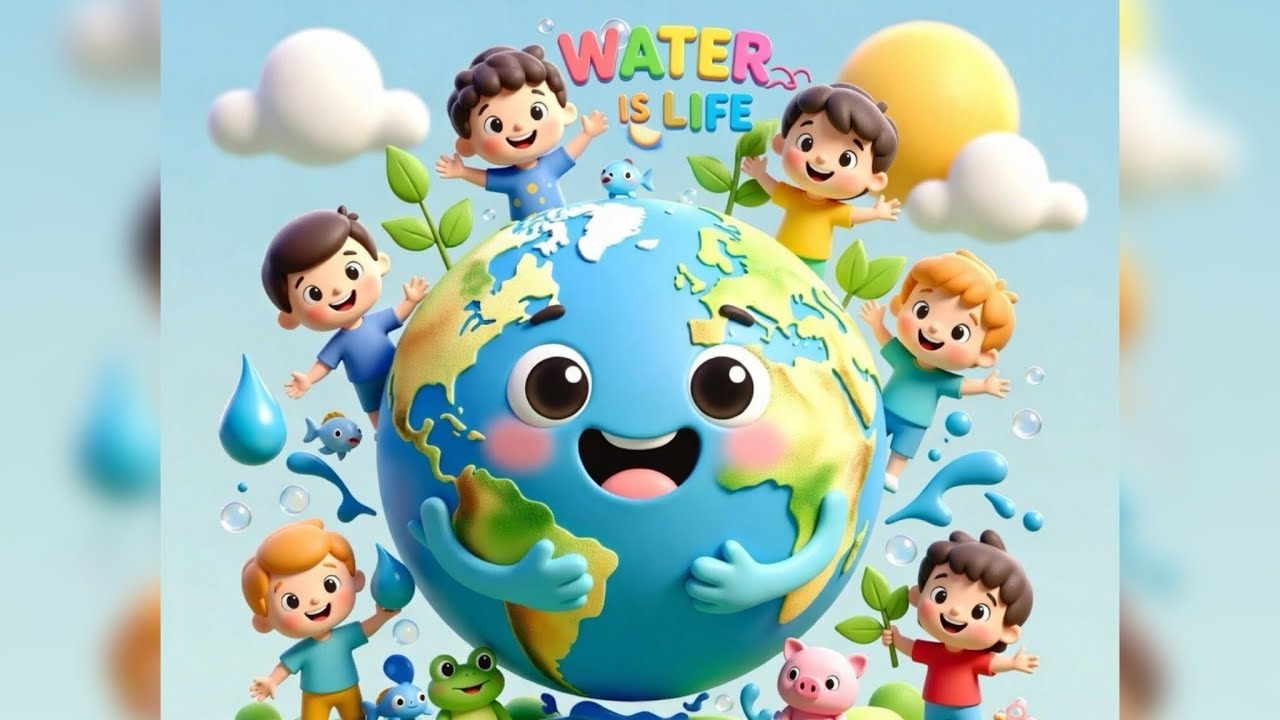 Water is Life 💧 | Importance of Water | Kids Rhyme