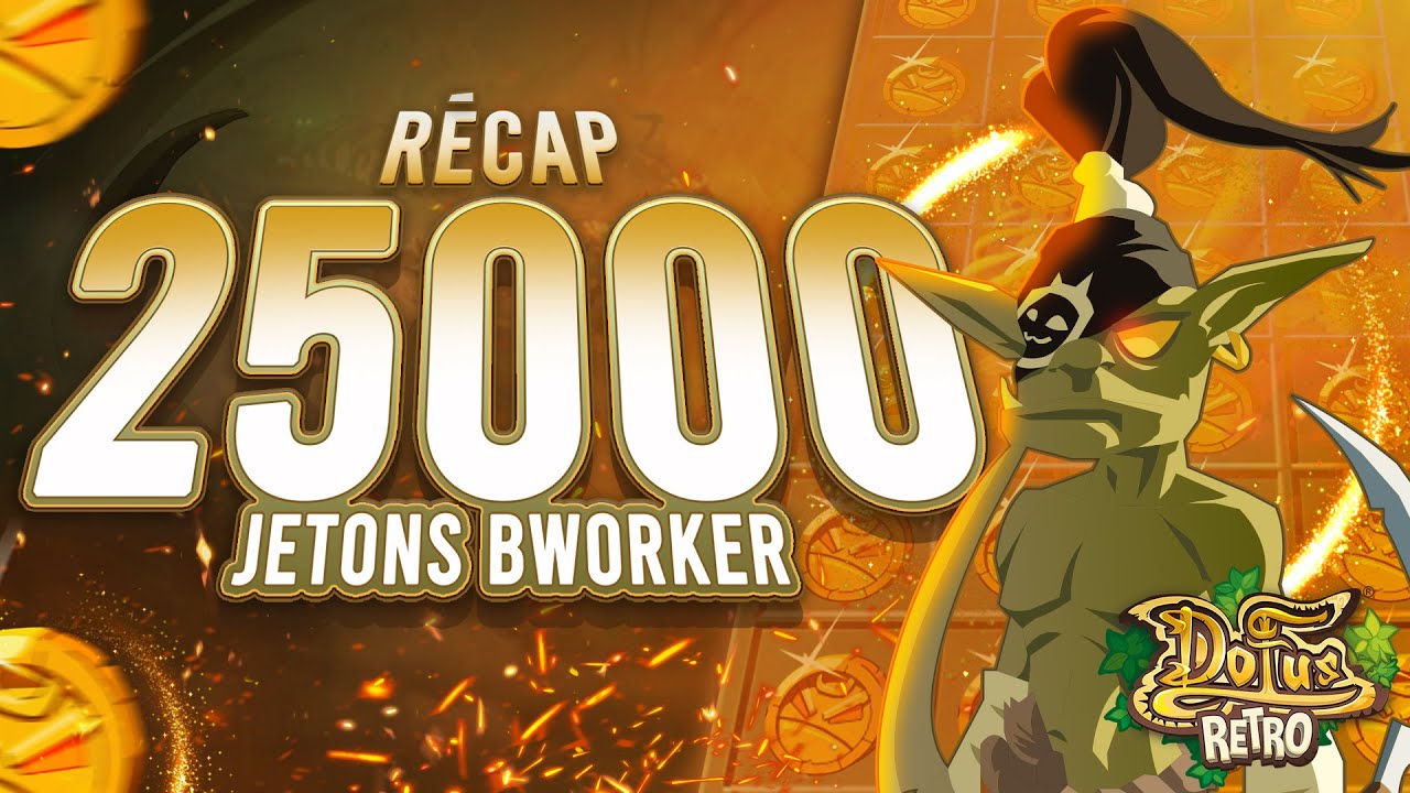 RECAP 25 000 JETONS BWORKER! (Total de runes au complet)